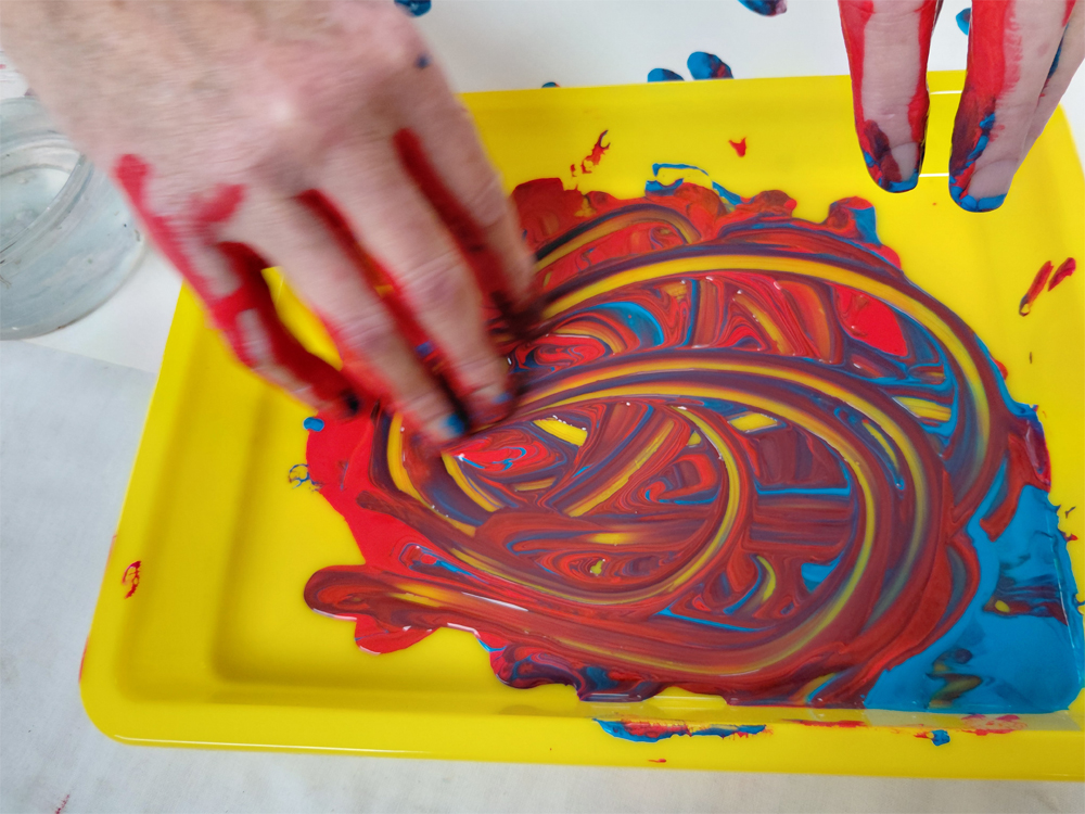 Playing with paint
